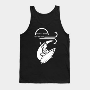 When it's a good surf, sometimes in the morning, I go out there, and I don't feel like it's a bad world. Tank Top